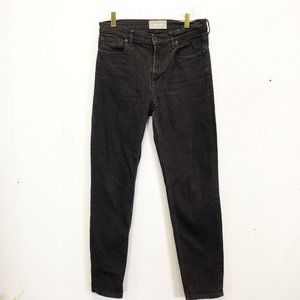 Everlane Jeans 30‎ Womens Black Denim Regular Mid Rise 30x28